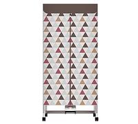 OYhmc Electric Heated Clothes Airer Dryer Rack, 2-Tier Household Dryer,1000W Warm Air Drying Wardrobe, Knob Timer Quick Dry for Apartments Laundry Dorm