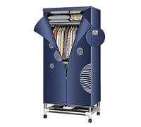 OYhmc Portable Clothes Dryer Electric Household Dry Machine with Adjustable Timer Ultra-thick Stainless Steel Pipe for Home,Laundry,Apartment