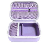 Oyiclyea Kids Camera Case Purple Camera Storage Box with Mesh Pocket,Holds Photo Paper,Memory Cards,USB Cables,and SD Cards,for HiMont/for Hangrui/for Gofunly/for GREENKINDER Digital Cameras