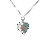 Oyihfvs Human Brain Concepts Seamless Pattern on Black Green Background Pet Urn Necklace Pendant Jewelry, Keepsake Memorial Necklace for Men Women Gift, Alloy Dog Necklace Keychain Tag Jewelry