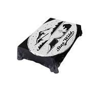 Oyihfvs Stay Wild Camp Tent Bear Mountains Square Dinner Tablecloth, Washable Spill Proof Table Cloth, Desk Clothes for Indoor & Outdoor, Table Cover for Kitchen Dining Room Party