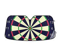 Oyihfvs Target Board For Darts Flag Auto Car Front Window Sunshade Windshield Foldable Vehicle Blocker Visor S