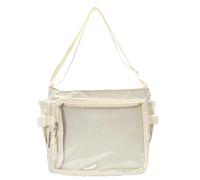 OYIWINMI Ita Bag Clear Backpack Pin Display Bags with Adjustable Strap Transparent Window Japanese Style Large Capacity for Students Daily Use, School, Shopping, Anime Cosplay