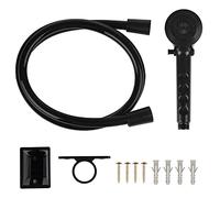 OYMOV RV Shower Head with Hose - Non-Metallic Outdoor RV Shower Kits Replacement with Pause Function for RVs, Fifth Wheels, Motor Homes, Travel Trailers, Campers, Boats, Black