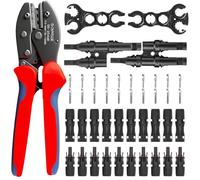 OYMSAE 24-PCS Solar Crimper Tool Kit with Y-Branch Connector