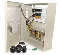OYN-X 12V 5A Power Supply Box 5 Output for CCTV DVR Monitoring Equipment Accessories Security System and Camera