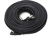 OYN-X 20m Pre Cut Professional Quality Copper RG59 BNC Video and DC Power CCTV Cameras Cable TVI AHD CAB20-TVI-AHD