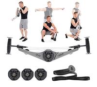 OYO NOVA Personal Gym - Full Body Portable Gym Equipment with Increased Resistance - Home, Office or Travel - Strength Training with NASA Fitness Technology (Grey)