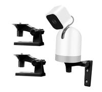 OYOCAM Wall Mount Compatible with Blink Mini Pan-Tilt Camera WYZE Cam Pan V3 Ceiling Black Mounting180 Degree Adjustable Camera Security Mount Easy to Install Outdoor Indoor, 2 Pack