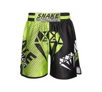 Oyolan Kids Boys Muay Thai Boxing Shorts MMA Grappling Training Trunks Kickboxing Competition Boxer Shorts Type E 9-10 Years