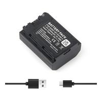 Oyomba NP-FZ100 Rechargeable Camera Battery, 2280Amh with Type-C Charging Port Compatible with Sony A1, A9, A9 II, A7C, A7R V, A7S III, A7 IV, A6600