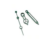 OYOSIDA 13mm Mechanical Hands Green Luminous Colorful Watch Hands 3 pins Modification Kits for NH34/NH35/4R35/4R36/2824/8215/8213 Watch Movement Repair Part, Dark Green