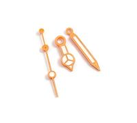 OYOSIDA 13mm Mechanical Hands Green Luminous Colorful Watch Hands 3 pins Modification Kits for NH34/NH35/4R35/4R36/2824/8215/8213 Watch Movement Repair Part, orange