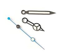 OYOSIDA Mechanical Hands Green Luminous Watch Hands 3 pins Modification Kits for NH34/NH35/4R35/4R36 Watch Movement Repair Part, Light Blue