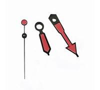 OYOSIDA Surface Mechanical Hands Green Luminous Watch Hands 3 pins Modification Kits for NH34/NH35/4R35/4R36 Watch Movement Repair Part, Red