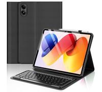 OYOSUOGG Keyboard Case for Xiaomi Redmi Pad 2 Pro 12.1" 2025, Mi Pad Pro 2024 / Xiaomi Poco Pad 12.1 inch Case with Detachable Bluetooth Keyboard, Folio Cover with Pencil Holder, Auto Sleep/Wake
