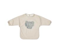 OYOY Erik Elephant bib with sleeves Beige