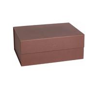 OYOY Hako storage box A4 Dark caramel