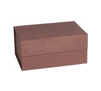 OYOY Hako storage box A5 Dark caramel