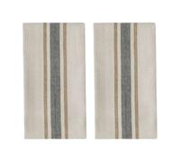 OYOY Linu kitchen towel 2-pack Black