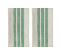 OYOY Linu kitchen towel 2-pack Green
