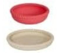 OYOY Mini - Mellow Plate & Bowl - Vanilla/CherryRed (M107299)