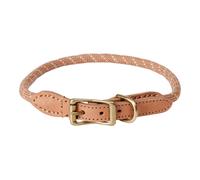Oyoy Perry Brown Leather Dog or Cat Collar 64cm