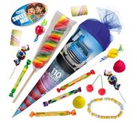 OYOY School Cone Filled with Sweets I School Cone Police I 22 cm I Small School Cone Ready Filled I Siblings School Cone Boy I Small School Cone I Small Sugar Bag I School Cone Boys