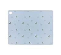 OYOY Theo Dino placemat 34x45 cm Pale blue