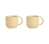 OYOY Yuka espresso cup 2-pack Butter