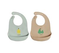 OYOY Yummy bib 2-pack Minty-camel