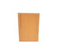 Oypla 100 x 150cm PVC Teak Wood Grain Effect Home Office Venetian Window Blinds with Fixings