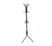 Oypla 12 Hook Coat Umbrella Stand Hat Rack in Black Oypla Black