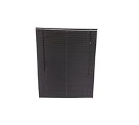 Oypla 120 x 150cm PVC Black Home Office Venetian Window Blinds with Fixings