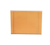 Oypla 120 x 150cm PVC Teak Wood Effect Home Office Venetian Window Blinds | With Fixings