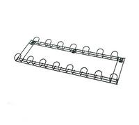 Oypla 15 Hook Wall Mounted Garden Tool Storage Rack Hanger Shed & Garage