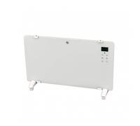 Oypla 2000W White Glass Free Standing/Wall Mounted Electric Panel Convector Heater