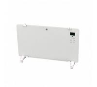 Oypla 2000W White Glass Free Standing/Wall Mounted Electric Panel Convector Heater
