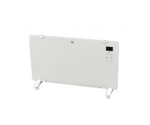 Oypla 2000W White Glass Free Standing/Wall Mounted Electric Panel Convector Heater