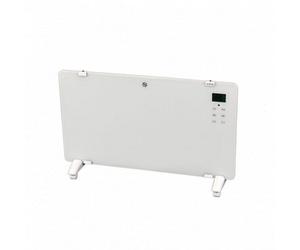 Oypla 2000W White Glass Free Standing/wall Mounted Electric Panel Convector Heater