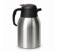 Oypla 2L Stainless Steel Airpot Insulated Vacuum Thermal Flask Jug
