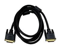 Oypla 2m DVI-D 24 + 1 Pin Male to Male Dual Link Gold Cable Lead