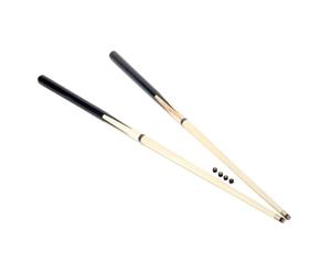 Oypla 2x Small 36" Pool/Snooker Cues with Spare Tips