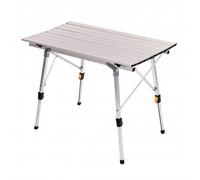 Oypla 3ft Adjustable Portable Folding Outdoor Aluminium Camping Table