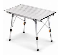 3ft Adjustable Portable Folding Outdoor Aluminium Camping Kitchen Work Top Table