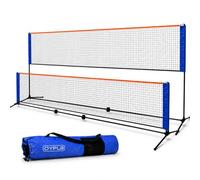 Oypla 3m/4m/5m Adjustable Foldable Badminton Tennis Volleyball Net