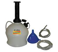 Oypla 4 Litre Oil Fluid Extractor Fuel Pump Syphon Transfer 4L