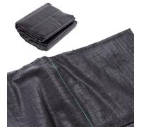 Oypla 4m x 10m Heavy Duty Weed Control Ground Cover Membrane Sheet