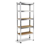 Oypla 500Kg Heavy Duty 5 Tier Metal Storage Garage Shelving Racking