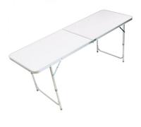 Oypla 6Ft Folding Outdoor Camping Picnic Market Kitchen Work Top Table